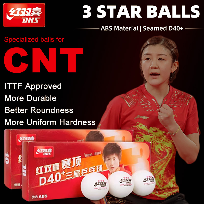 Donic Table Tennis Ball - DHS D40+ DJ40+ Pelotas de Ping