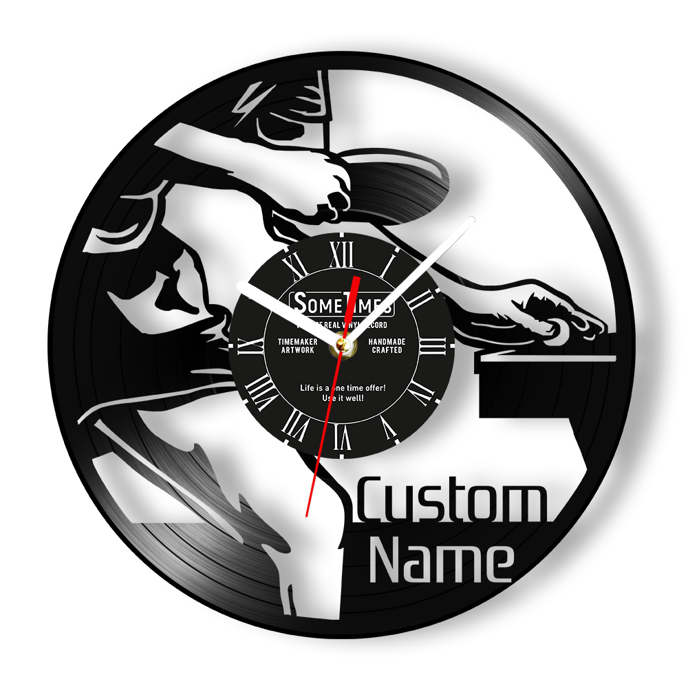 Reloj de pared personalizado c - Table Tennis Name reseña y precio