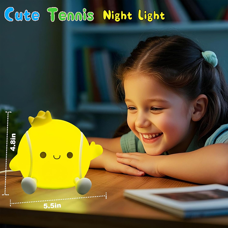 Linda Lámpara Nocturna de Sili - Table Tennis Livescore reseña y precio