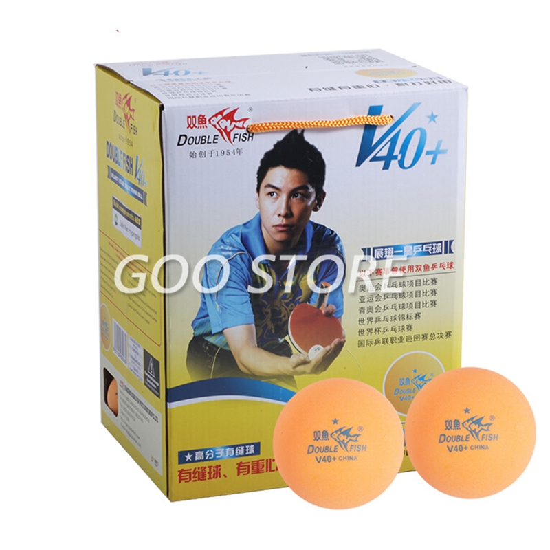 100 pelotas Double Fish V40+ 1 - Donic Table Tennis Ball reseña y precio