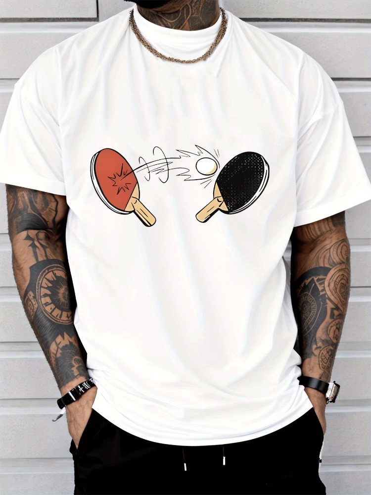 Camiseta de Verano para Hombre - Table Tennis Outfit Male reseña y precio