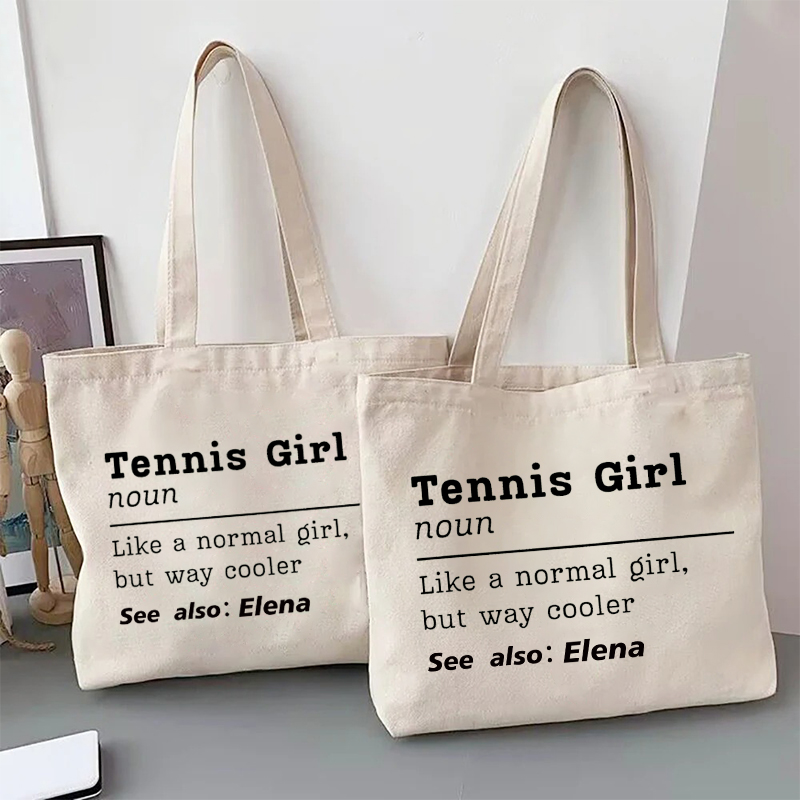 Bolsa de lona de tenis con nom - Table Tennis Name reseña y precio