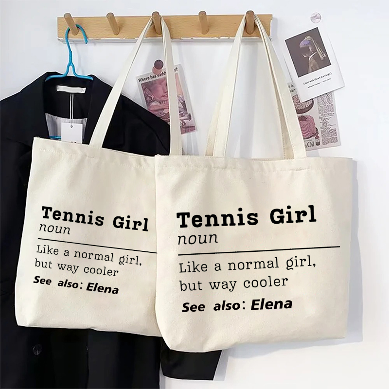 Bolsa de lona de tenis con nom - Table Tennis Name reseña y precio