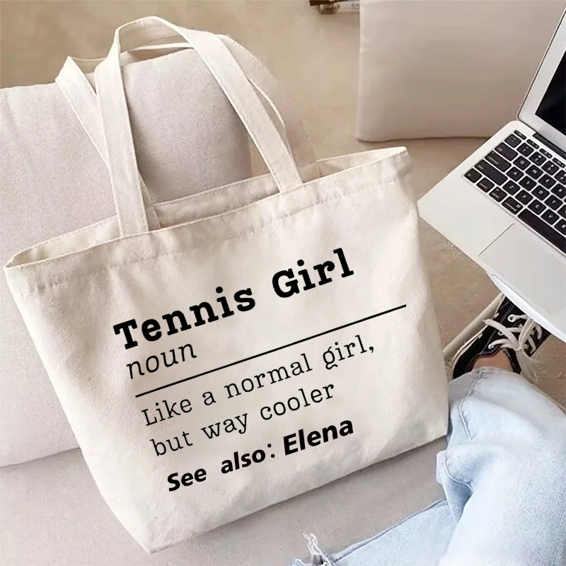 Bolsa de lona de tenis con nom - Table Tennis Name reseña y precio