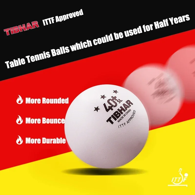 TIBHAR Pelota de tenis de mesa - Table Tennis Pc reseña y precio