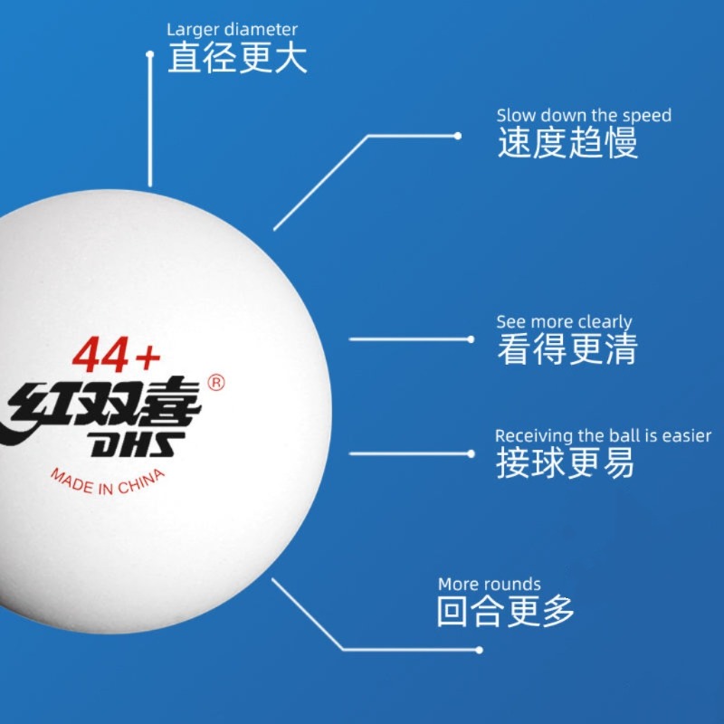 Pelotas de Tenis de Mesa DHS Y - Donic Table Tennis Ball reseña y precio