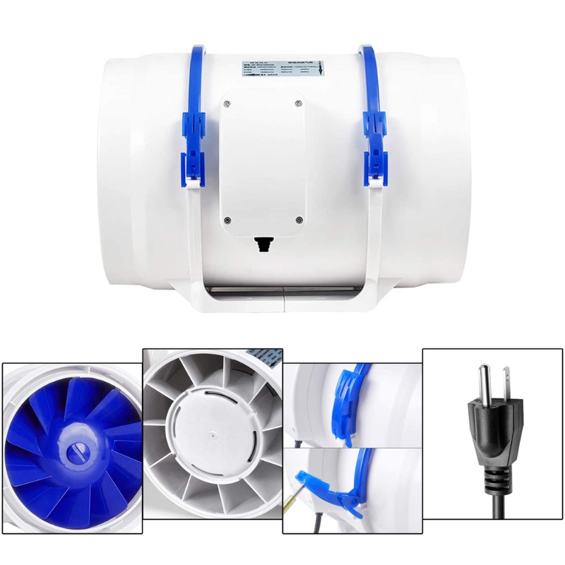 Ventilador de Conducto de 6 Pu - Rubber Booster Speed reseña y precio