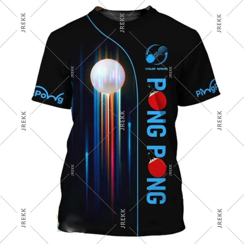 Camiseta de tenis de mesa para - Table Tennis Name reseña y precio
