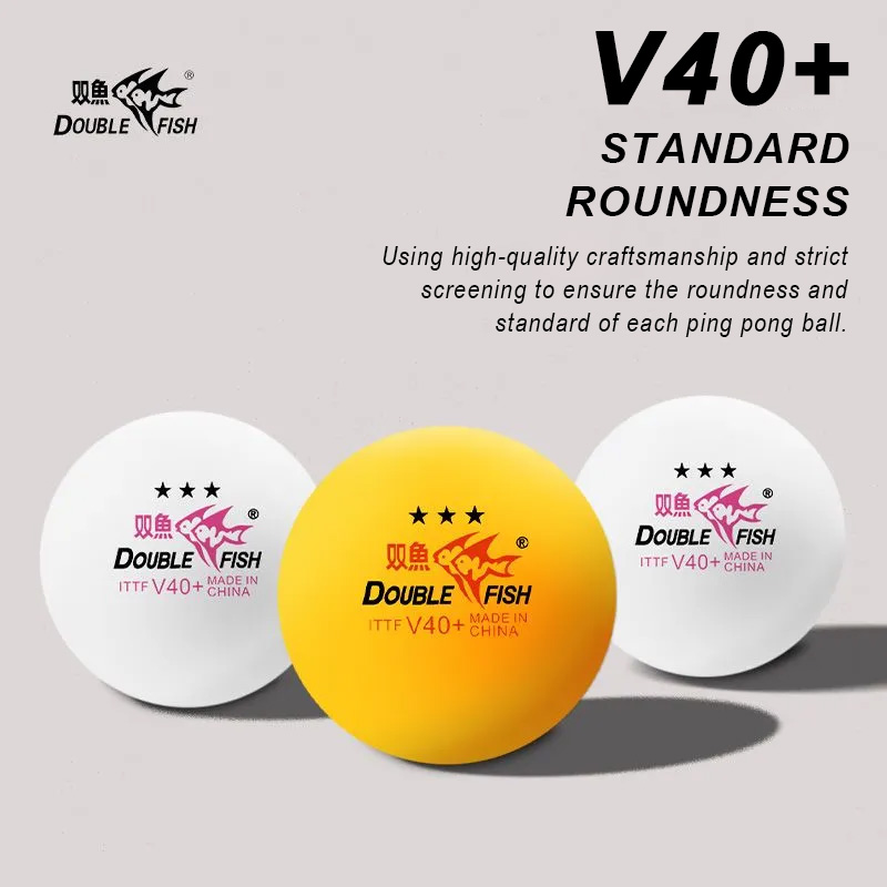 DOUBLE FISH 3 Star V40+ 30/50/ - Table Tennis Livescore reseña y precio