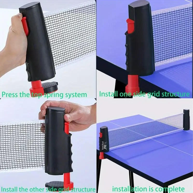 Red de tenis de mesa en cualqu - Table Tennis How To Play reseña y precio