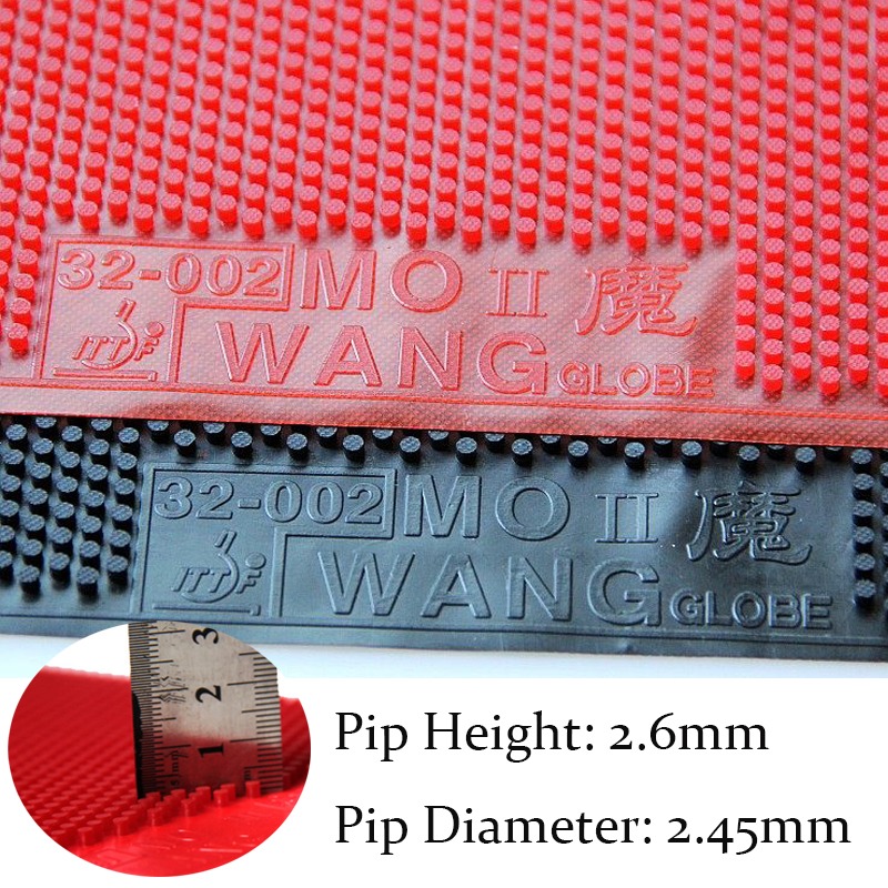 MO Wang 3 tenis de mesa de gom - Table Tennis Height reseña y precio