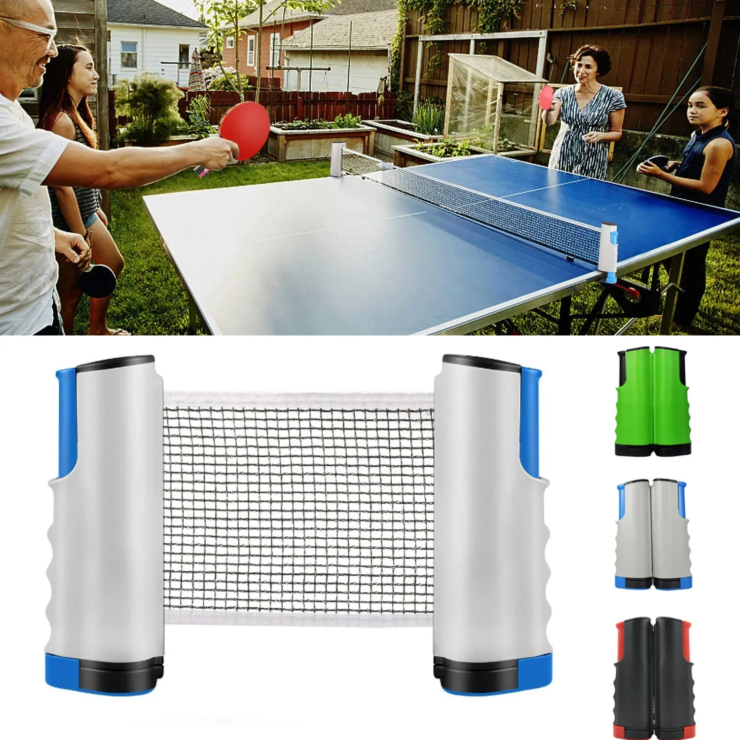 Red de tenis de mesa retráctil - Table Tennis Pc reseña y precio