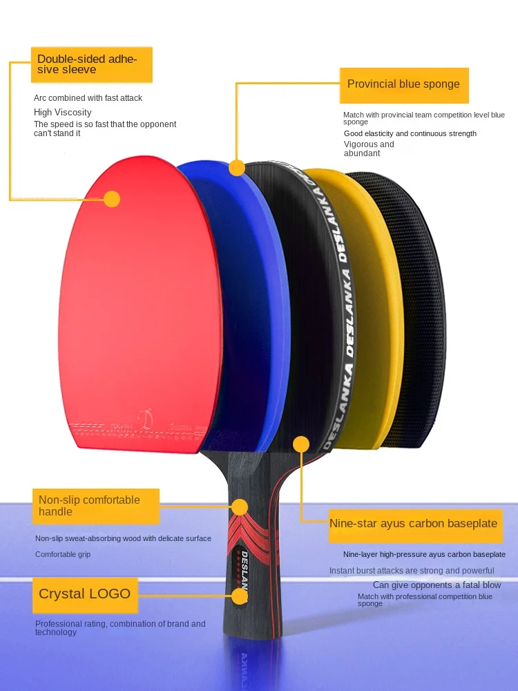 Raqueta de tenis de mesa profe - Stiga Carbon Blade reseña y precio