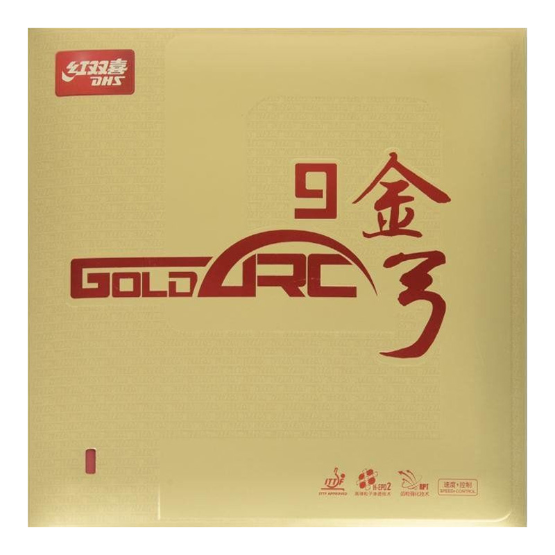 Goma de Tenis de Mesa DHS Gold - Table Tennis Association reseña y precio