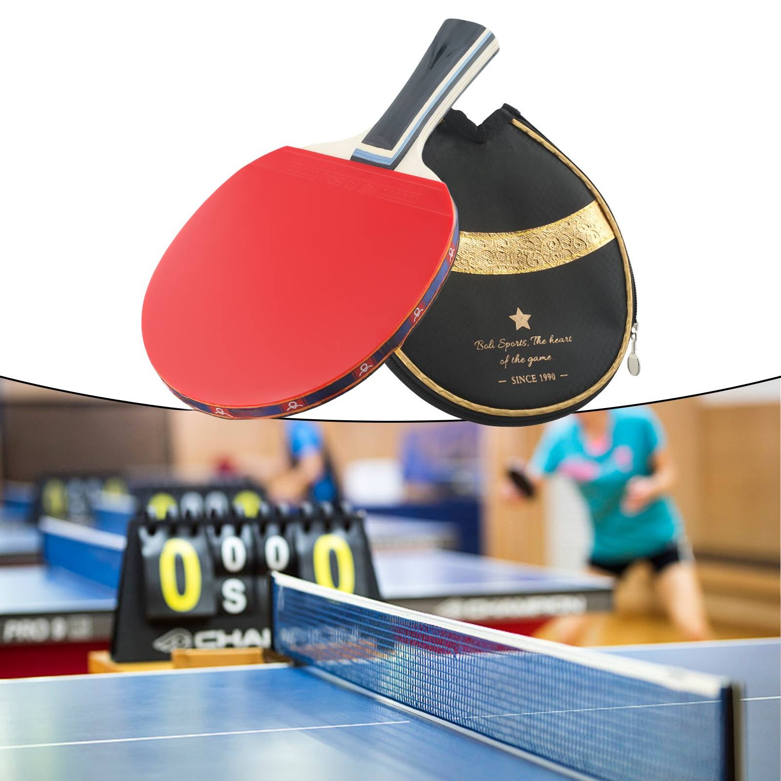 Raqueta de tenis de mesa Bat,  - Table Tennis Pc reseña y precio