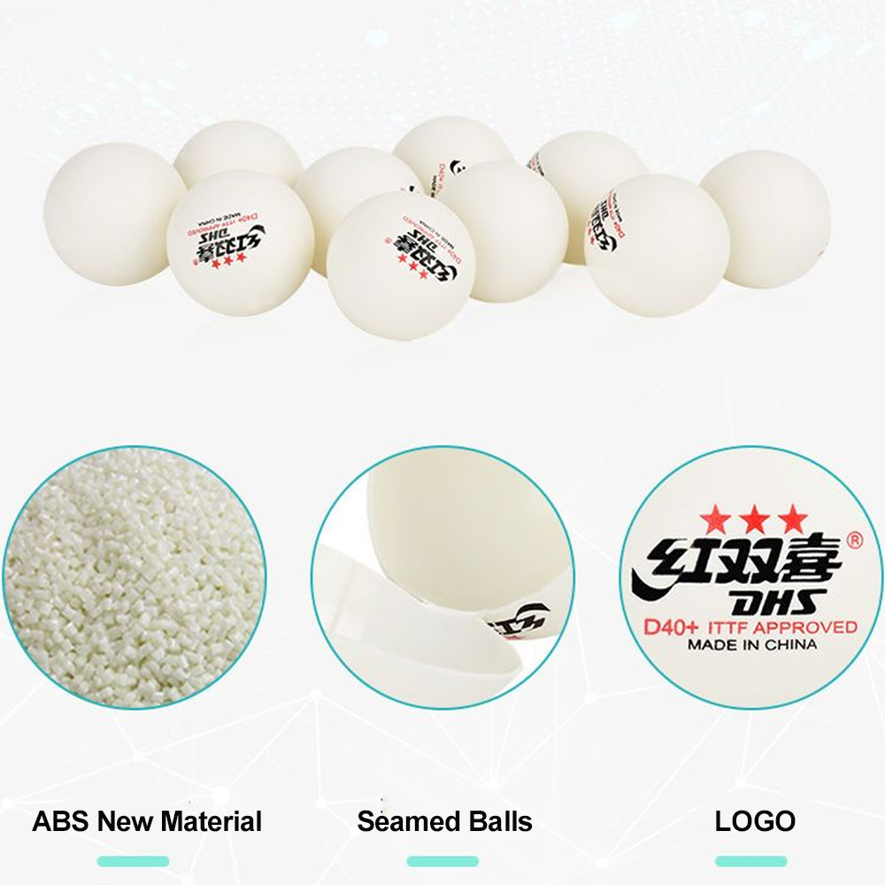 DHS D40+ DJ40+ Pelotas de Ping - Donic Table Tennis Ball reseña y precio