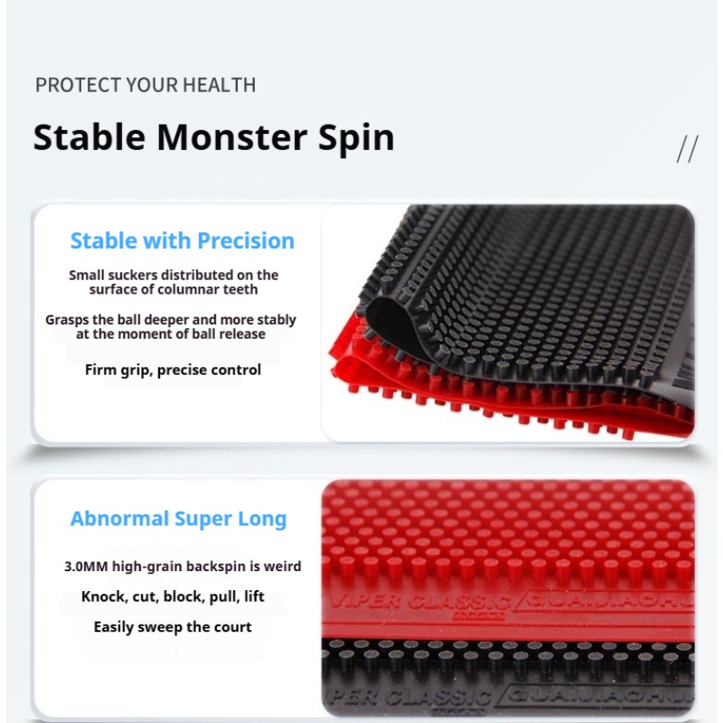 VIPER-Goma de tenis de mesa cl - Table Tennis Height reseña y precio